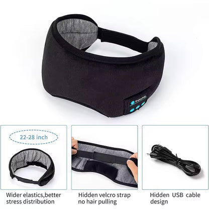 💤 SleepBand Pro - Wireless Bluetooth Sleep Headband